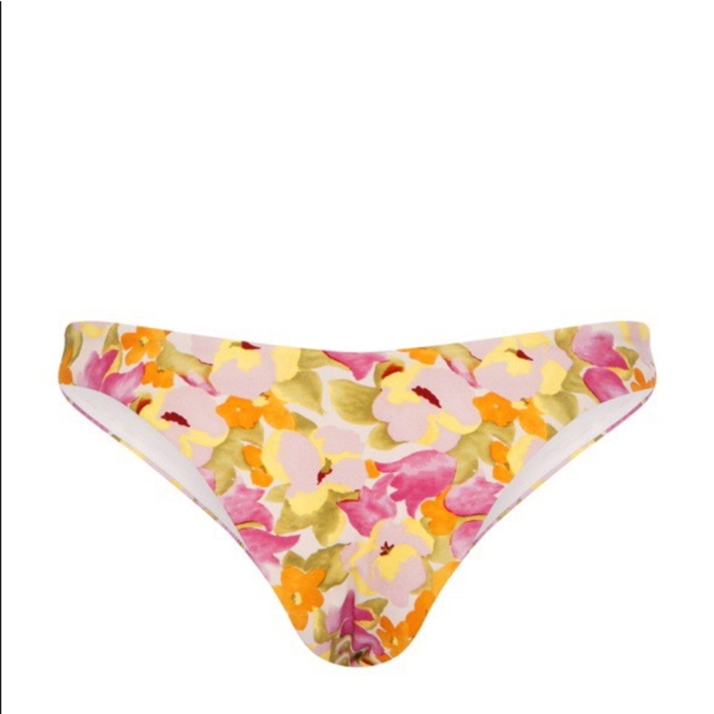 With Jean buttercup bikini bottom